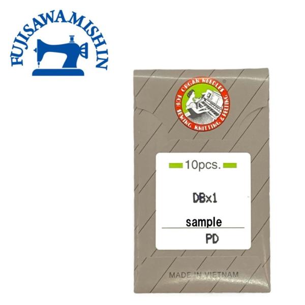 ミシン針のトップメーカーオルガン社製のミシン針です。職業用ミシン・工業用ミシンの直線縫い用ミシン針（標準タイプ）です。チタンコーティングミシン針針先は特にチタンコーティンが分厚いので、硬い物を縫っても丸くなりにくい。何時までも先がとがってい...