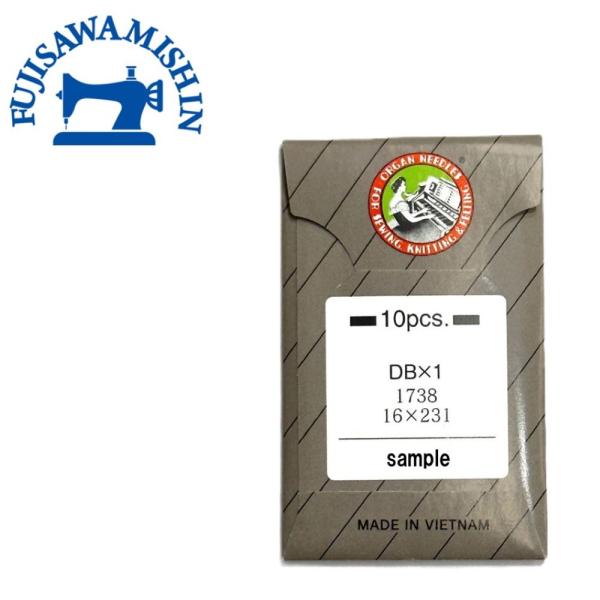 シン針のトップメーカーオルガン社製のミシン針です。職業用ミシン・工業用ミシン用の直線縫い用ミシン針（標準タイプ）です。針幹は2段加工、クロームメッキですので、針強度と針熱低減に効果があり、高速運転のミシンに最適です。入数　10本　針は折れる...