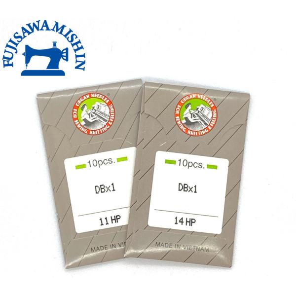 ミシン針のトップメーカーオルガン社製のミシン針です。職業用ミシン・工業用ミシン用の直線縫い用ミシン針（標準タイプ）です。化繊スーパー針グレーの特殊被膜で、摩擦抵抗が小さく針熱防止効果があります。入数　10本　針は折れる場合があります。用途に...