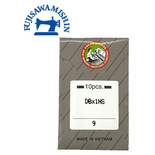 ミシン針のトップメーカーオルガン社製のミシン針です。糸引けやパッカリング防止用の新合繊用の針になります。使用針がＤＢ×１と記載してあるミシンに使用できます。入数　１０本針は折れる場合があります。用途に応じた適正な種番の針を使用してください。...