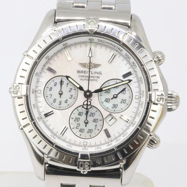 オーバーホール済 ブライトリング A35312 シャドウフライバッククロノグラフ クロノマット OH済！ BREITLING ブライトリング A35312 シャドウ