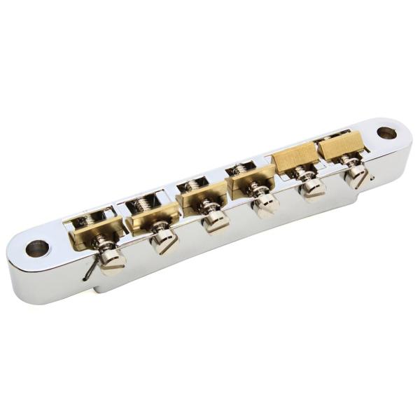 TE用ブリッジMade in USA.  ブラス仕様 ブリッジ Bridge - ABR-1, Wired, Raw Brass Saddles, USA