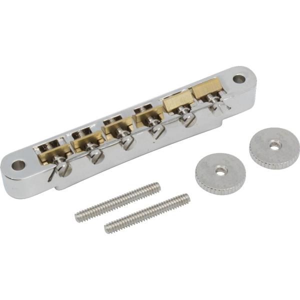 ブリッジ Bridge Set - ABR-1, Wired, Raw Brass Saddles, Nickel