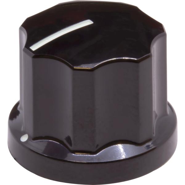 ノブ Knob - Plastic, set screw, MXR Style, 0.75