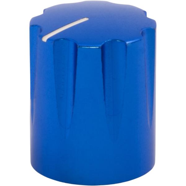 ノブ Knob - Aluminum, Scalloped Edge, Indicator Line, 0.5