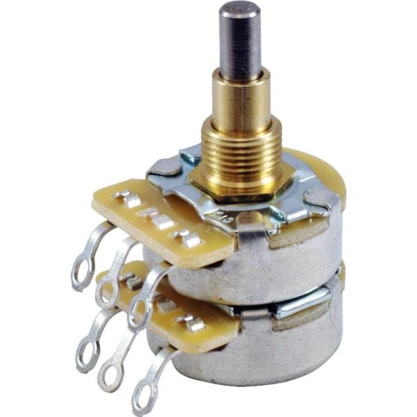 Fender ポット Potentiometer - Fender, dual Audio, concentric Fender ポット Potentiometer - Fender, dual Audio, concentric