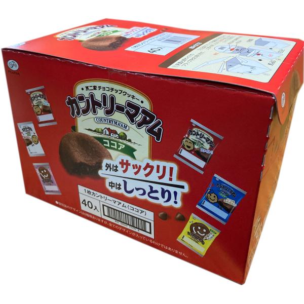 □不二家□カントリーマアム(ココア) 1枚×40入り : fujishop - 通販