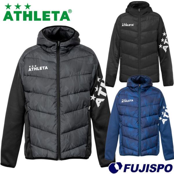 ATHLETA　ジャケット　中綿　ブルゾン　大きめ ATHLETA（アスレタ） 中綿ウォームジャケット 大人用 サッカー