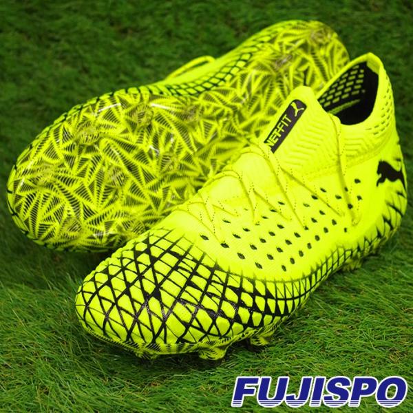 新品　プーマ フューチャー 4.1 NETFIT FG/AG 25.5 PUMA プーマ フューチャー 4.1 NETFIT MX SG(グレー×レッド) 105676 01