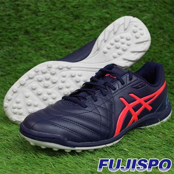 カルチェット WD 8 TF / CALCETTO WD 8 TF アシックス(asics) フットサルシューズ ピーコート×フラッシュコーラル (1113A008-405)【2019年3月アシックス】