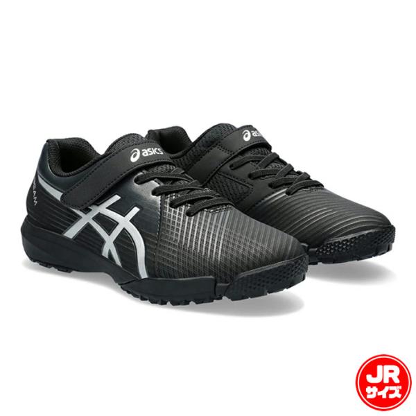 ASICS JAPAN ブラック サッカーシューズ アシックス レーザービーム ジュニア asics【サッカー・フットサル
