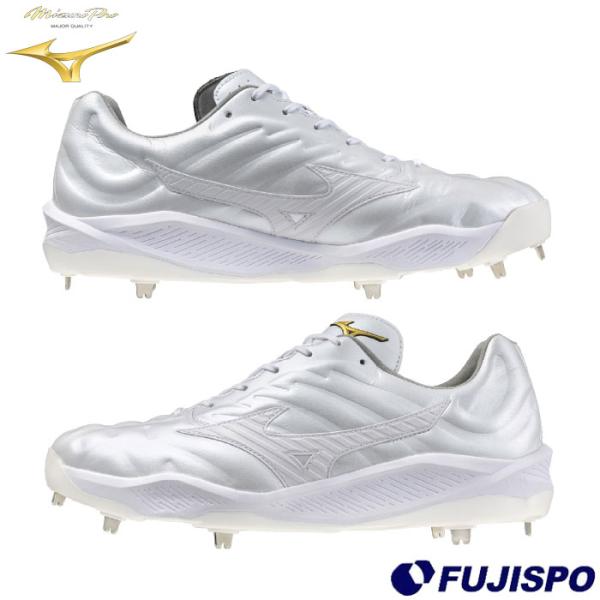 メーカー：ミズノ (mizuno)品名：CR PRO品番：11GM243001■スパイク金具スパイク■アッパー人工皮革■アウトソール合成底■カラーホワイト■生産国カンボジア製素足感覚追求のトップモデル(厚底)。屈曲をサポートする溝設計と高反...