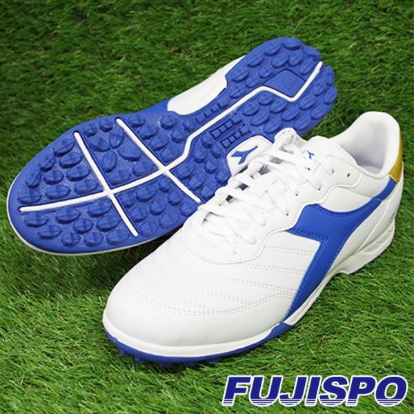Diadora Brasil サッカーシューズ ホワイト/ブルー Diadora Brasil サッカーシューズ ホワイト/ブルー Diadora Brasil
