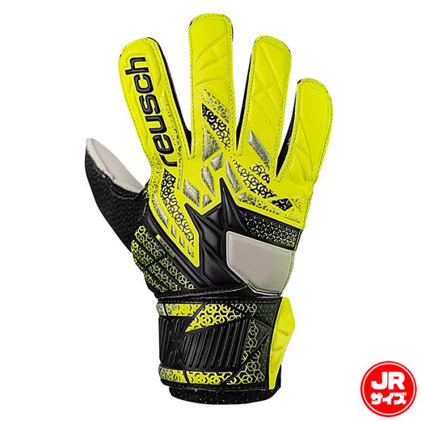 メーカー：ロイシュ (reusch)品名：アトラクト ソリッド ジュニア品番：5562515-7752■カラーブラック×セイフティイエロー■サイズ4号/5号/6号/7号■生産国ミャンマー製2025年春夏モデル耐久性に優れ、ハードグランド含め...