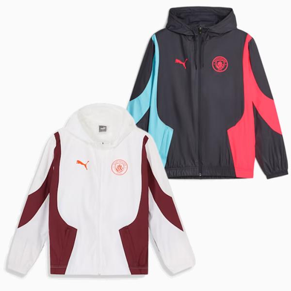 PUMAマンチェスターシティ 23/24 プレマッチ ウーブン ジャケット PUMA マンチェスターシティ 23/24 プレマッチ ウーブン