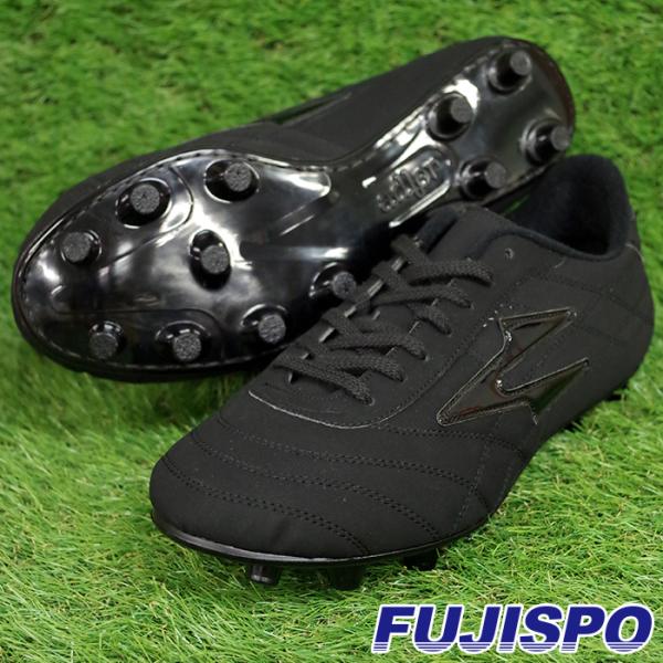 adler サッカーシューズ 黒赤 adler アドラー ビーゴ(ブラック×レッド) AD-126 BLK×RED