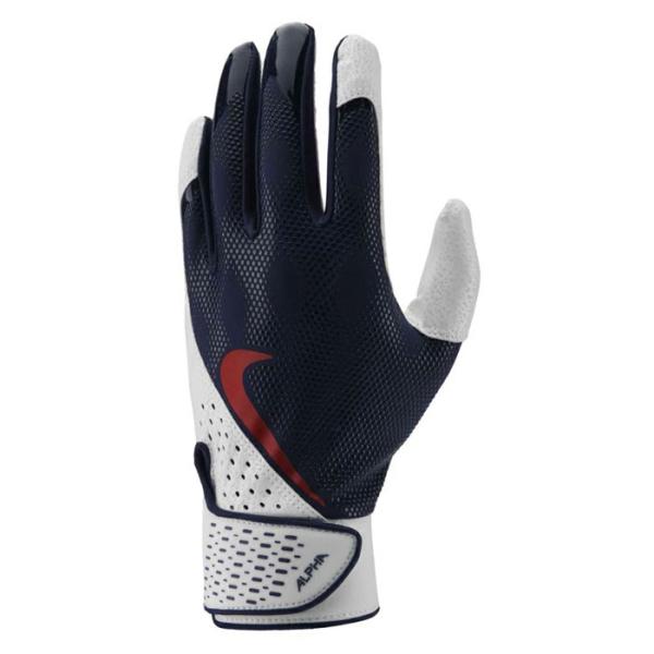 NIKE - NIKE ナイキ トラウトモデル バッティング手袋 オレンジ L 両手 バッティング手袋 NIKE バッティンググローブ 両手 大人 草野球