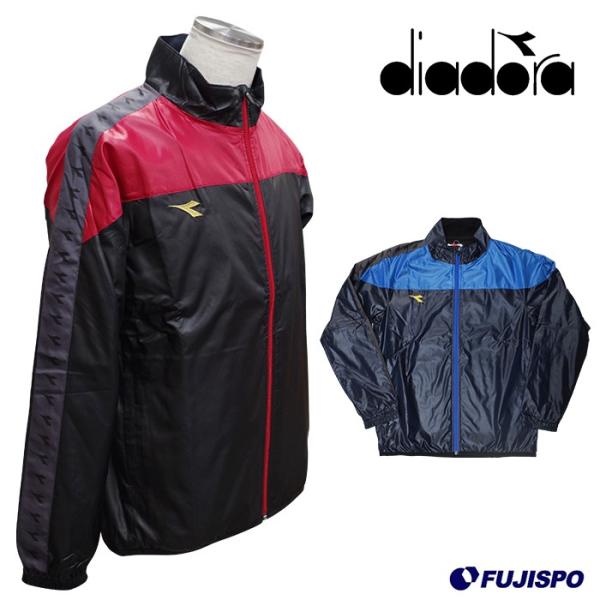diadora ランニングウィンドブレーカー裏地付き防寒セットアップ