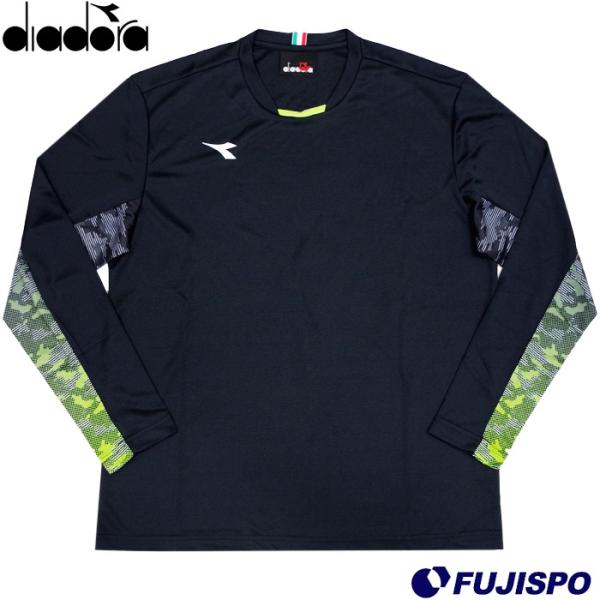 LSプラクティスシャツ (DFP9110-PRACTICELS)ディアドラ(DIADORA) 長袖