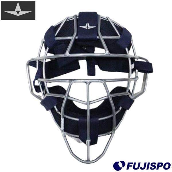 野球 オールスター 軟式捕手用マスク ALL-STAR 軟式野球 防具 キャッチャー 捕手 (FM40RS-NVY)