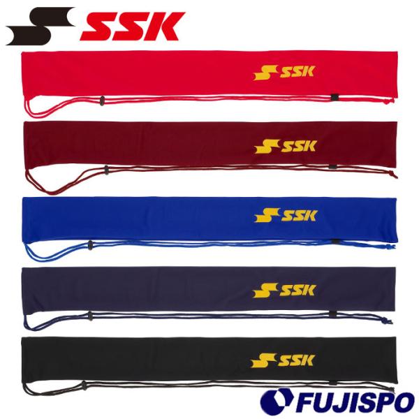 メーカー：エスエスケイ (SSK)品名：SSK 刺ロゴ入り バットケース品番：FYNF2303■素材合成繊維■カラー20(レッド)22(エンジ)63(Dブルー)70(ネイビー)90(ブラック)■生産国中国■サイズ1本入れSSKの刺ロゴ入りバ...