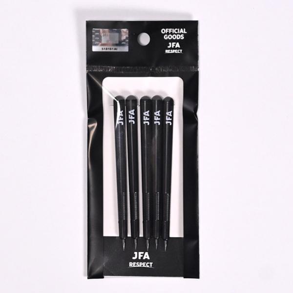 メーカー：JFA品名：レフェリーペン 5本セット品番：JO483■素材HIポリスチレン、HB黒芯■カラーブラック■生産国中国■サイズ約W7×H95mmJFAオリジナルの審判グッズが登場。■キーワード: JFA ペン 鉛筆 レフェリー レフリ...