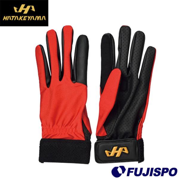 メーカー：HATAKEYAMA (ハタケヤマ)品名：捕手用手袋　片手のみ(左手)品番：KG-20R■素材平:合成皮革(パンチング加工)PU+ナイロン■カラーレッド×ブラック■生産国バングラデシュ製■サイズサイズ〈S〉22cm~23cm〈M〉...
