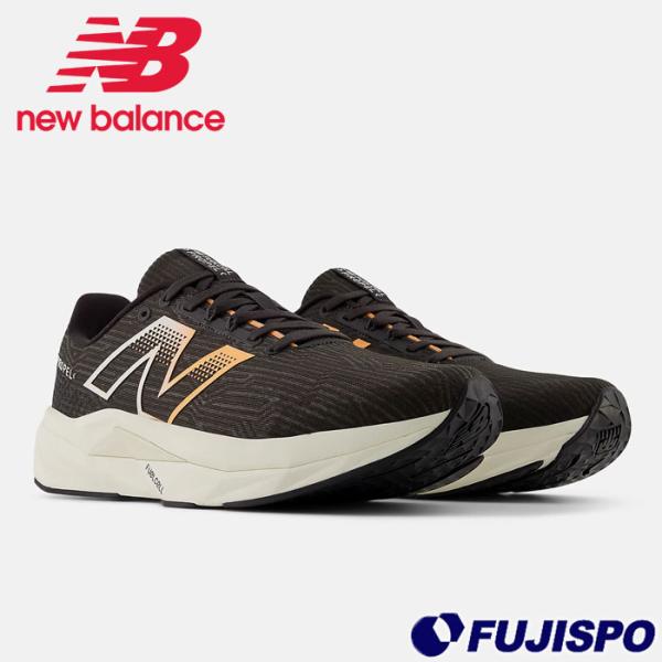 野球 ニューバランス ランニングシューズ FuelCell Propel V5 newbalance ウォーキング ジョギング 靴 メンズ レディース ブラック/オレンジ (MFCPRCB5D)