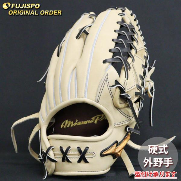 ★未使用.日本製★ オーダー ノーブランド 硬式 外野手用 型付け◎ 革質◎ fujispo_mp2510x800009w147110