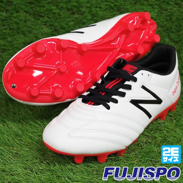 New Balance Visaro サッカーシューズ レッド/グレー 28cm ニューバランス) new balance/ビザロ プロ HG/グレーXオレンジ