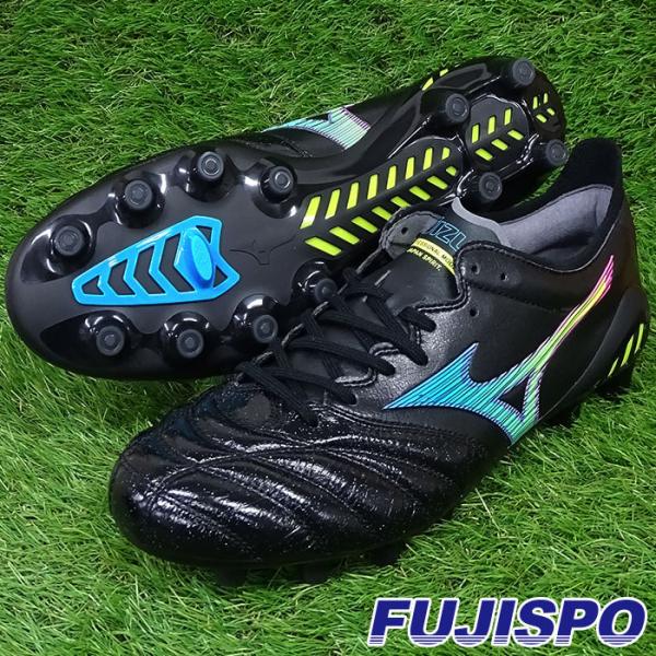 モレリア NEO III JAPAN / MORELIA NEO 3 ジャパン ミズノ mizuno サッカースパイク ブラック×サックス  (P1GA208018)【mi2012】