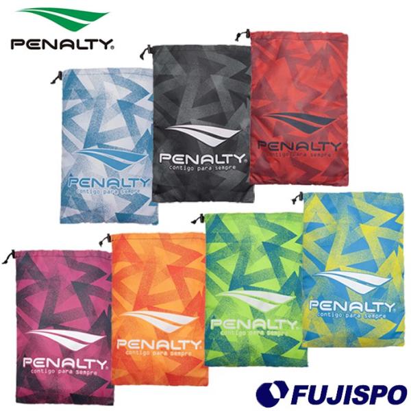 ◇シューズバッグ シューズケース 袋 巾着メーカー：ペナルティ (PENALTY)品名：シューズ袋品番：PBS4038■素材ポリエステル100%■カラー10(ホワイト)22(チャコール)40(レッド)48(マゼンタ)50(オレンジ)75(F...