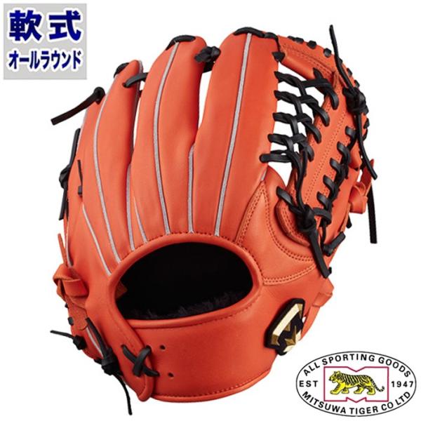 一般軟式 グラブ Revol Tiger オールラウンド用 【美津和タイガー