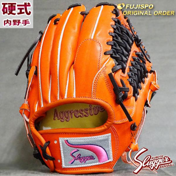 久保田スラッガー 軟式 グローブ Aggressiveフジスポオリジナルオーダー fujispo_sl220313w42s9j