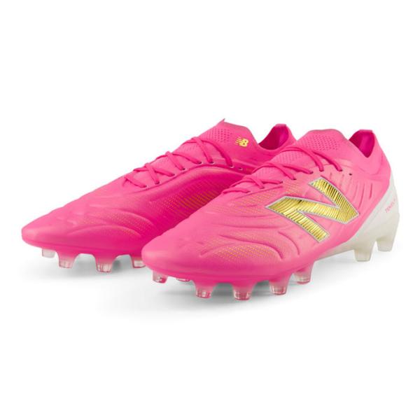 特価 ニューバランス Tekela Elite Low HG/AG V5 newbalance サッカースパイク シューズ 土 人工芝 天然芝 大人 ピンク (UT1HL3YKD)