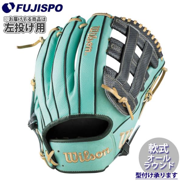 野球 ウィルソン 軟式グローブ W/H DUAL ユーティリティ DW5型 左投げ