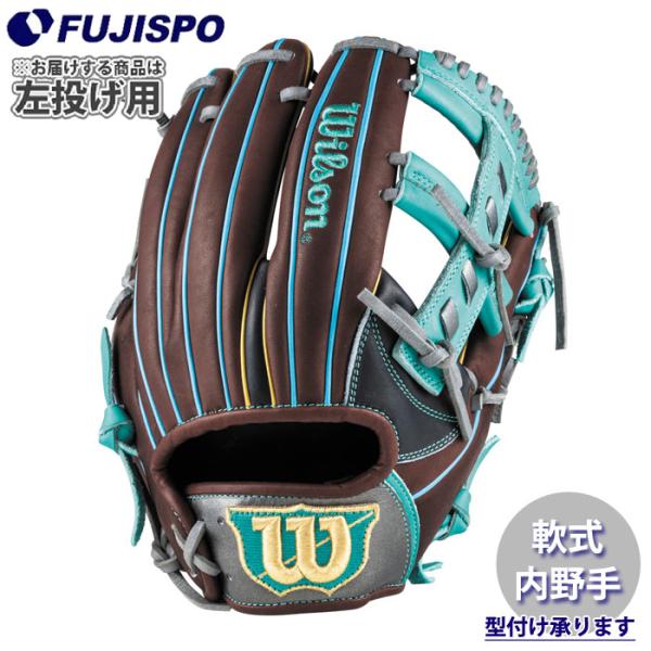 野球 ウィルソン 軟式グローブ WannabrHero DUAL 内野手用 D5型 左投げ