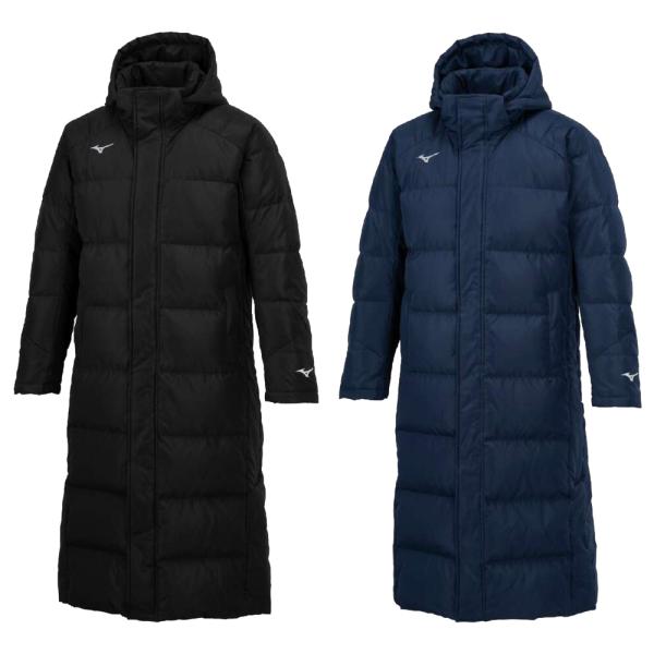 肉厚✨Mizuno ミズノ ダウンコート ベンチコート 防寒着 スポーツ観戦 MIZUNO（ミズノ） ボアコート（32JEB950）サッカー トレーニング