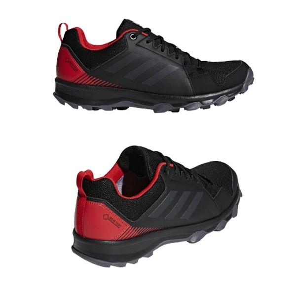 アディダス トレイルランニングシューズ メンズ ゴアテックス テレックス Tracerocker コアブラック カーボンs18 祝日 アクティブレッドs19 0434 Gtx