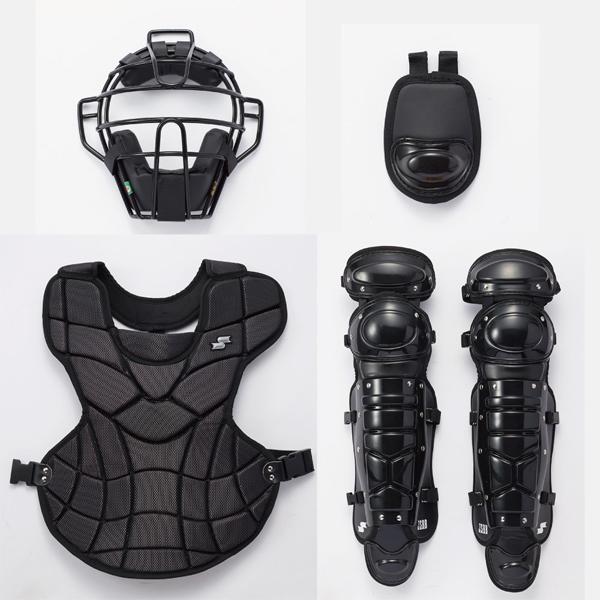 SSK 軟式 キャッチャー防具 エスエスケイ（SSK） 軟式用 キャッチャーズ 4点セット 専用バック付き
