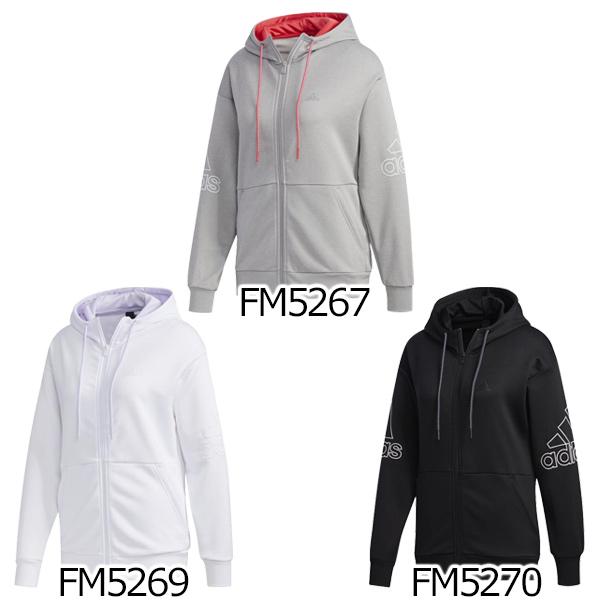 アディダス Adidas レディース ジップアップパーカー Mh ライトスウェットフルジップフーディ Gvf53 富士スポーツ Paypayモール店 通販 Paypayモール