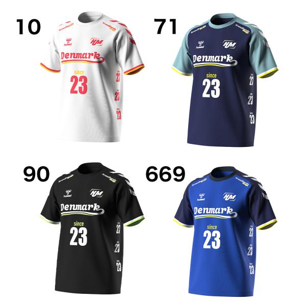 ヒュンメル ハンドボール 練習着 昇華 プラクティスシャツ 半袖 HAP1182 Tシャツ トップス メール便利用可