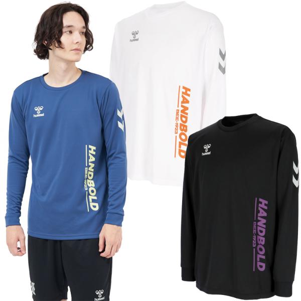 hummel バレーボールシャツ 青 サイズL 背番号3 hummel バレーボール