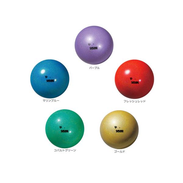 ゴージャスな光の輪を放つきらめきボール細かいグラデーションラメにより立体的でゴージャスな光の輪を放ちます■商品名ミーティアボール■カラーPP：パープルMABU：マリンブルーFRR：フレッシュレッドCOG：コバルトグリーンGD：ゴールド■サイ...