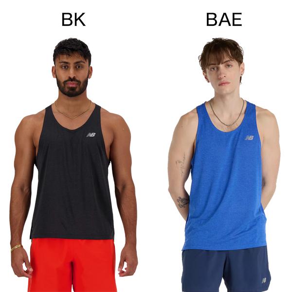 ニューバランス NewBalance メンズ ランニングシャツ シングレット アスレチックタンク MT41250 マラソン トレーニング 速乾 メール便利用可
