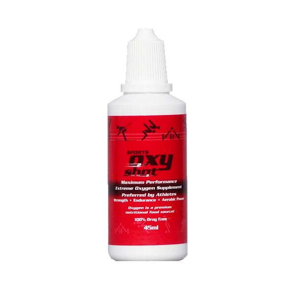 SPORTS OXYSHOT スポーツオキシーショット 45ml スポーツ ランニング マラソン トレーニング リカバリー リフレッシュ 高濃度酸素水 5〜9回分 メール便利用可