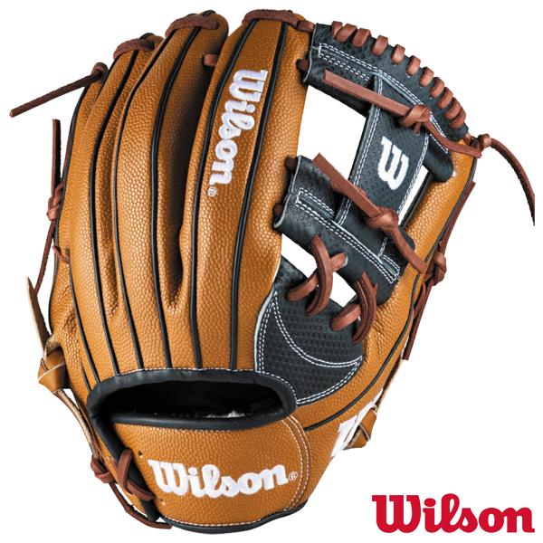 美品●ウィルソン ワナビーヒーローデュアル 軟式内野用 87型 Sタン×ホワイト WILLSON ウィルソン デュアル ワナビーヒーロー 軟式グローブ 内