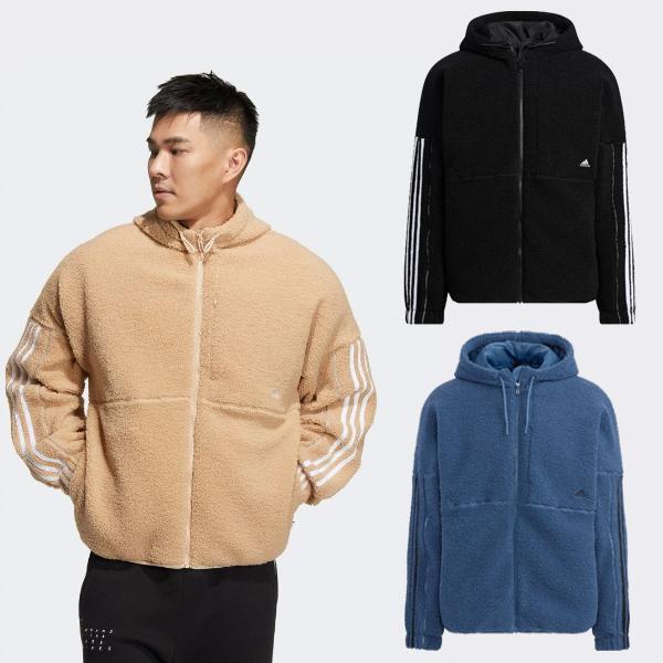 adidas（アディダス） カジュアル アウター ボアジャケット フリース