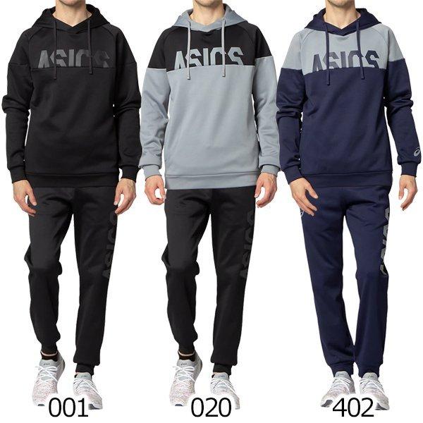 アシックス フリース 上下 メンズ Caフリースプルオーバーフーディー フリースパンツ 31d011 31d012 富士スポーツ Paypayモール店 通販 Paypayモール