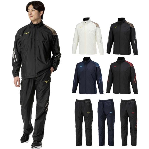 ミズノプロ　ウインドブレーカー　ジャケット　フルジップフーディー　パンツ MIZUNO（ミズノ） ウインドブレーカー 上下 MCライン ブレスサーモ裏地